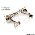 FI Exhaust Downpipe - Ferrari 458 Italia, Sypder Race Version 2010-2015 - autotalent