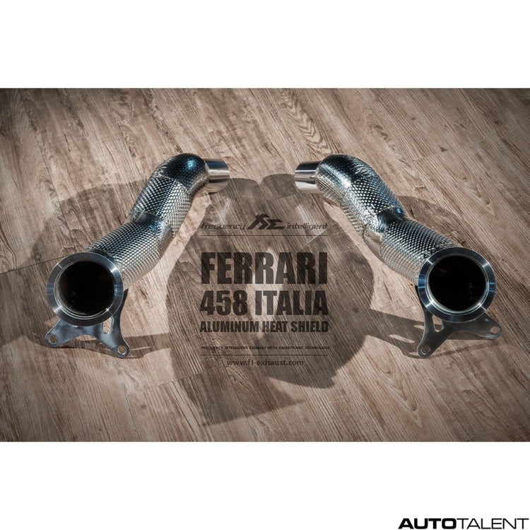 FI Exhaust Sport 200 Cell DownPipe - Ferrari 458 Italia, Sypder F1 Version 2010-2015 - autotalent