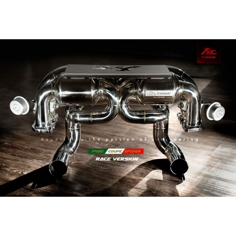 FI Exhaust Valvetronic Muffler - Ferrari F430 Race Version 2004-2009 - autotalent