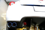 ARMYTRIX Titanium Valvetronic Exhaust System Quad Matte Black Tips For Ferrari 599 GTB 2006-2012