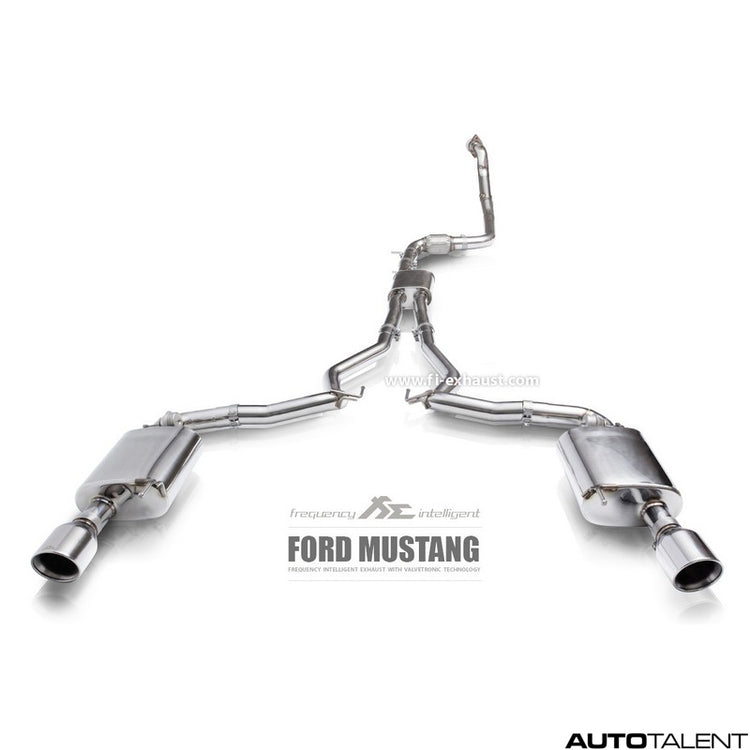FI Exhaust Valvetronic Cat-back system - Ford Mustang MK6 2015-2018 - autotalent