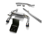 ARMYTRIX Stainless Steel Exhaust System Dual Titanium Tips For Ford  Focus RS MKIII 2016-2021