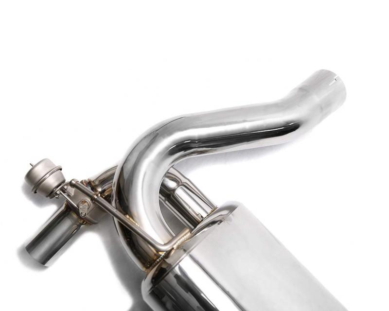 ARMYTRIX Stainless Steel Exhaust System Dual Titanium Tips For Ford  Focus RS MKIII 2016-2021