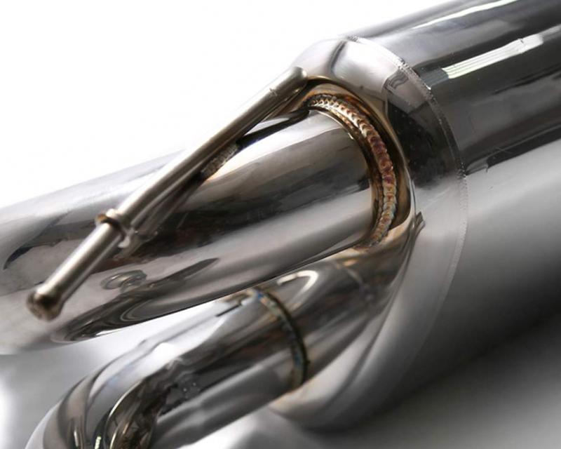 ARMYTRIX Stainless Steel Exhaust System Dual Matte Black For Ford  Focus RS MKIII 2016-2021