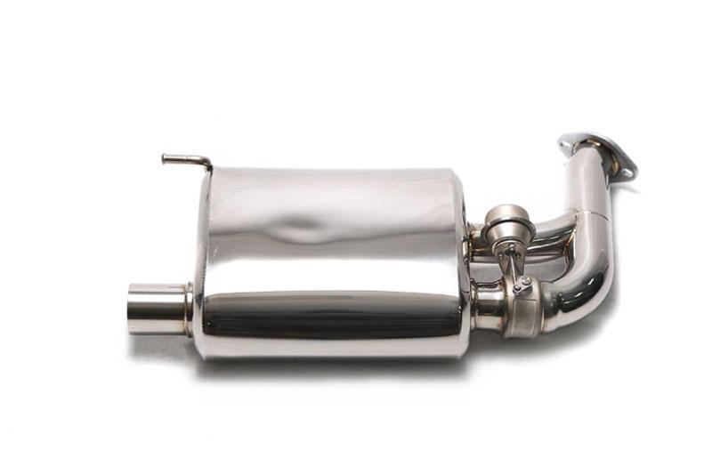 ARMYTRIX Stainless Steel Valvetronic Catback Exhaust System Dual Carbon Tips For Ford Mustang GT Coyote 5.0L V8 2015-2021