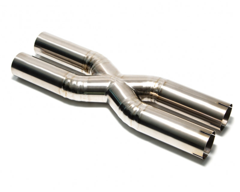 ARMYTRIX Stainless Steel Valvetronic Exhaust System Quad Matte Black Tips For Ferrari F12 Berlinetta 2013-2017