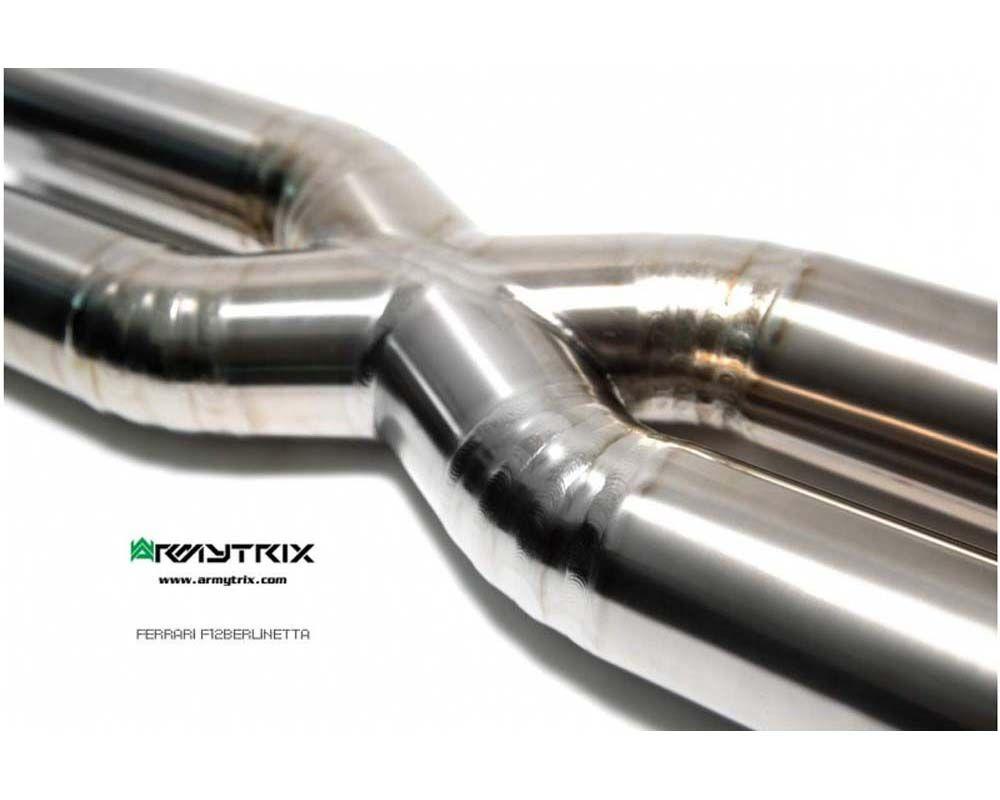 ARMYTRIX Stainless Steel Valvetronic Catback Exhaust System For Ferrari 812 Superfast 6.5L V12 2017+