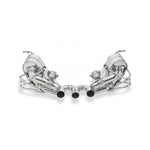 Tubi Style Loud Stainless Steel Muffler w/Valves | Ferrari 458 Italia 2010-2015