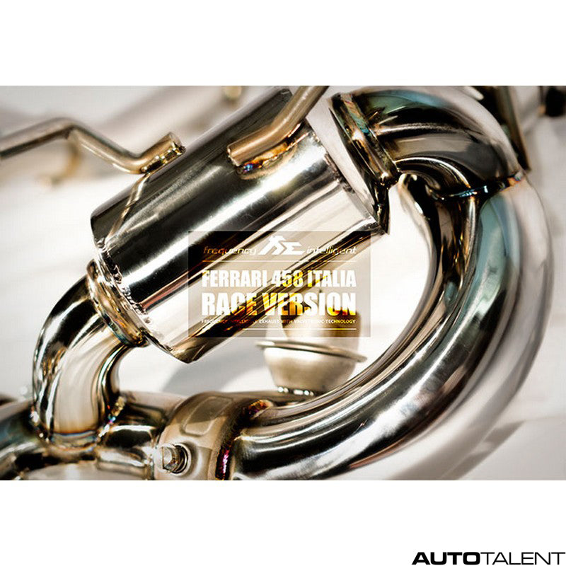 FI Exhaust Valvetronic Muffler - Ferrari 458 Italia, Sypder Race Version 2010-2015 - autotalent