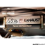 FI Exhaust Valvetronic Muffler - Ferrari 458 Italia, Sypder Race Version 2010-2015 - autotalent