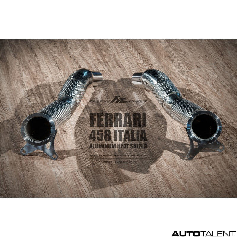 FI Exhaust Valvetronic Muffler - Ferrari 458 Italia, Sypder Race Version 2010-2015 - autotalent