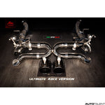 FI Exhaust Valvetronic Muffler - Ferrari 458 Speciale Race Version 2014-2015 - autotalent