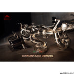 FI Exhaust Valvetronic Muffler - Ferrari 458 Speciale Race Version 2014-2015 - autotalent