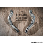 FI Exhaust Valvetronic Muffler - Ferrari 488 GTB 2015-2019 - autotalent