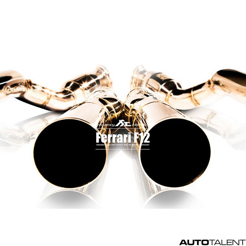 FI Exhaust Valvetronic Muffler - Ferrari F12 Berlinetta 2012-2017 - autotalent