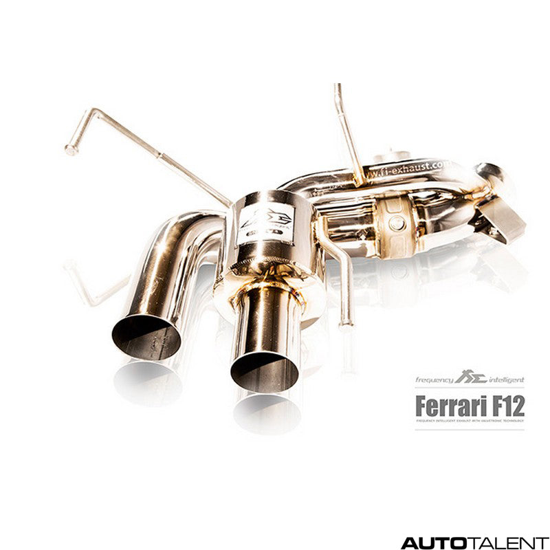 FI Exhaust Valvetronic Muffler - Ferrari F12 Berlinetta 2012-2017 - autotalent