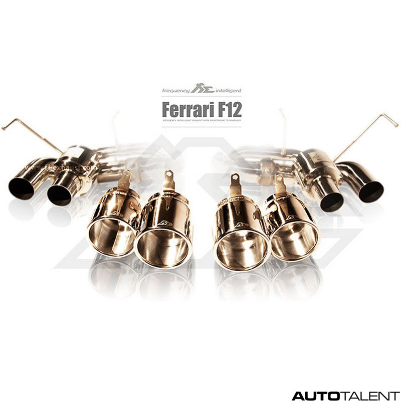 FI Exhaust Valvetronic Muffler - Ferrari F12 Berlinetta 2012-2017 - autotalent
