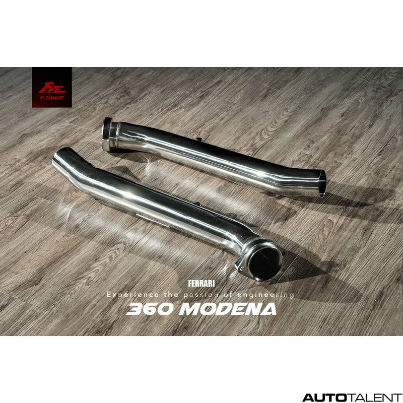 FI Exhaust Valvetronic Muffler - Ferrari F360 1999-2005 - autotalent