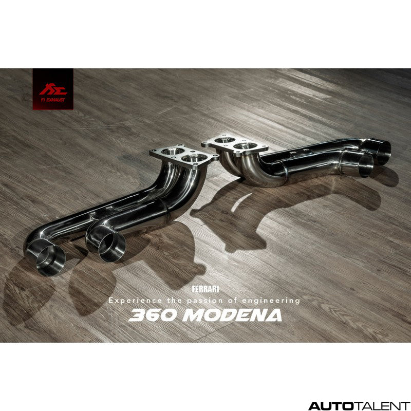 FI Exhaust Valvetronic Muffler - Ferrari F360 1999-2005 - autotalent