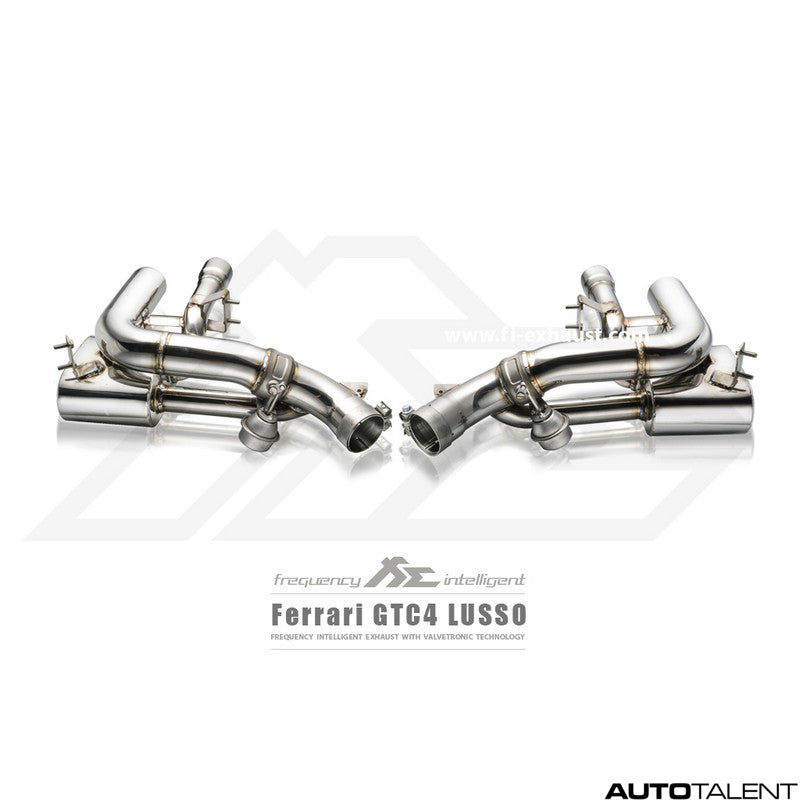 FI Exhaust Valvetronic Muffler - Ferrari Lusso GTC4 2016-2019 - autotalent