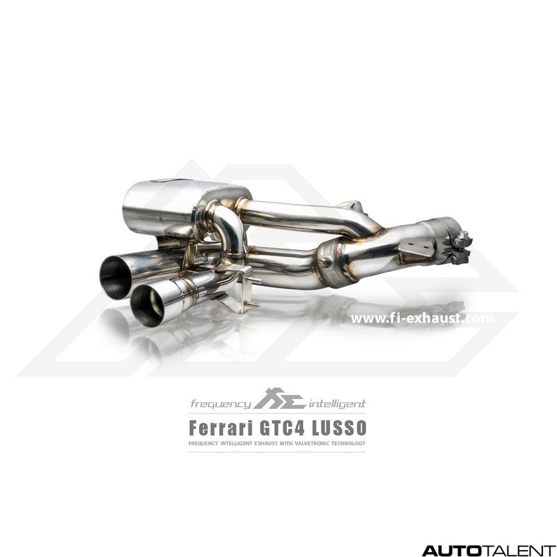 FI Exhaust Valvetronic Muffler - Ferrari Lusso GTC4 2016-2019 - autotalent