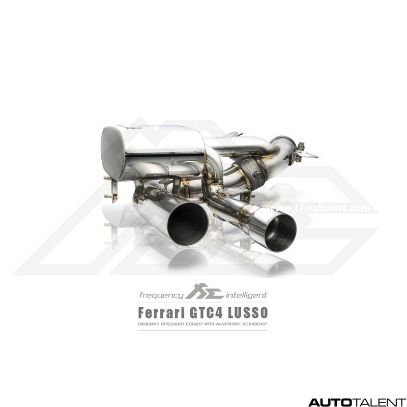 FI Exhaust Valvetronic Muffler - Ferrari Lusso GTC4 2016-2019 - autotalent