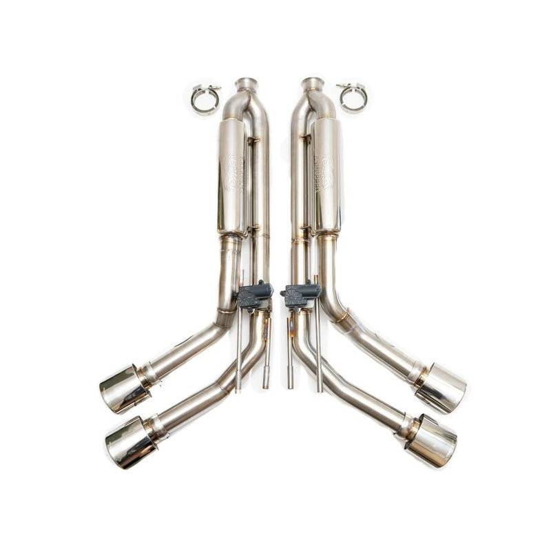 Fabspeed Valvetronic Exhaust System with Dual Style Tips for Mercedes Benz G63 AMG 2019-2021