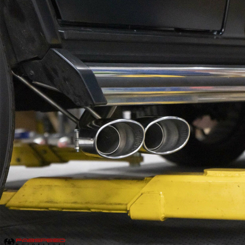 Fabspeed Maxflo Performance Exhaust with Quad Tips for Mercedes Benz G63 AMG 2015-2018