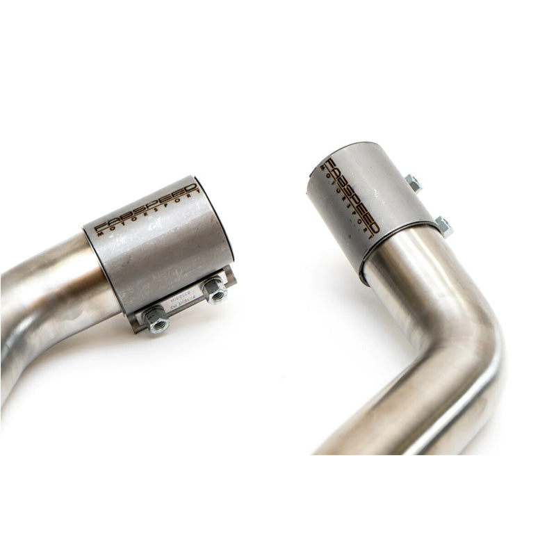 Fabspeed Secondary Cat Bypass Pipes with XperTune Performance for Mercedes Benz G63 AMG 2019-2021