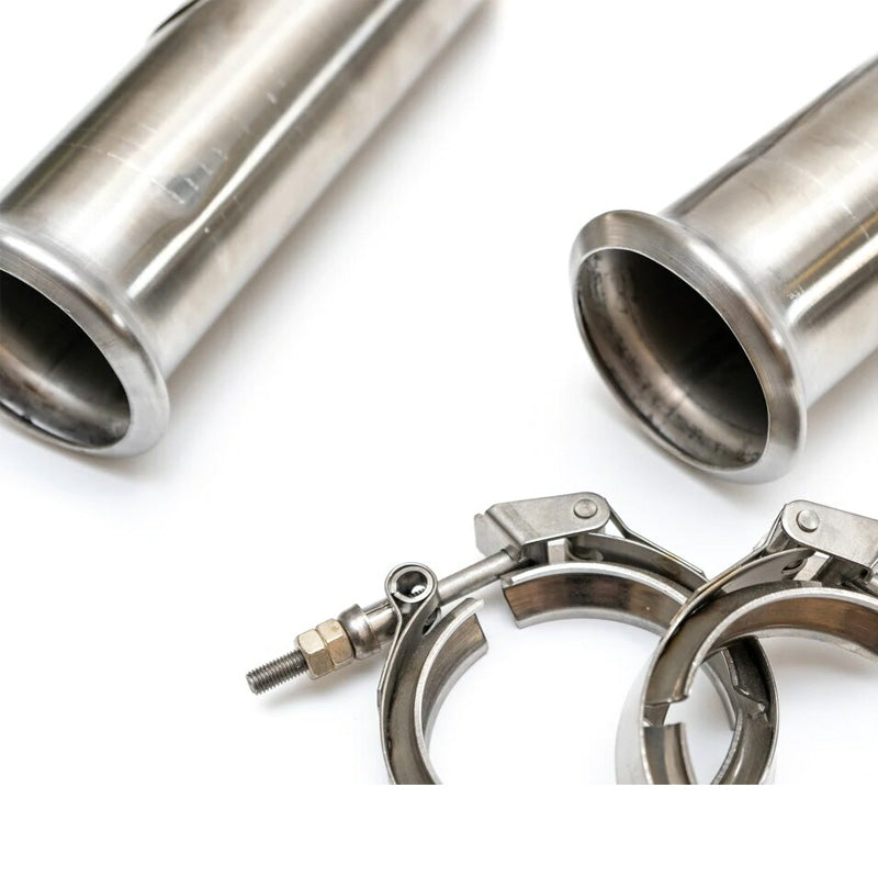 Fabspeed Secondary Cat Bypass Pipes with XperTune Performance for Mercedes Benz G63 AMG 2019-2021