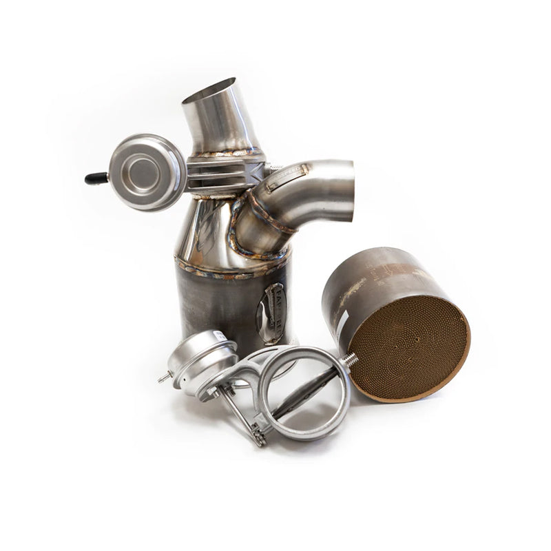 Fabspeed H.J.S. Sport Catalytic Converters PSE Valvetronic for Porsche 991.2 GT2 RS 2018-2010