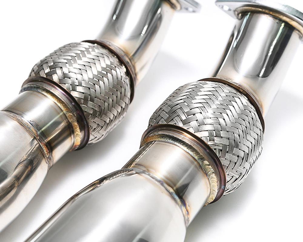 ARMYTRIX Stainless Steel Valvetronic Catback Race Exhaust 102mm System Quad Gold Tips For Nissan GT-R R35 2009-2021