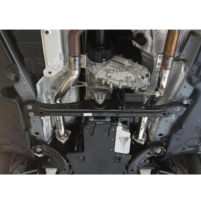 Fabspeed Secondary Cat Bypass Pipes for Porsche 958.2 Cayenne S / GTS 2015-2018