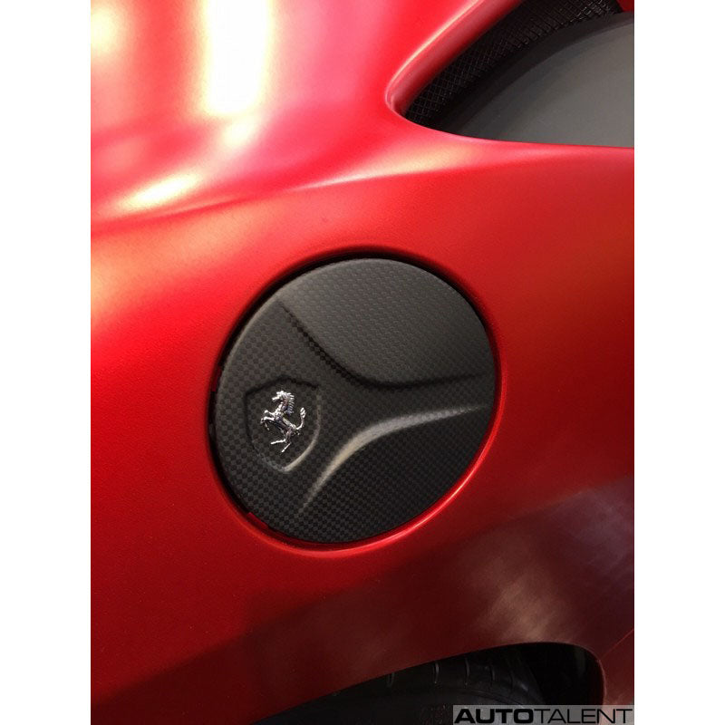 Capristo Carbon Gas Cap For Ferrari 488 Pista - AutoTalent
