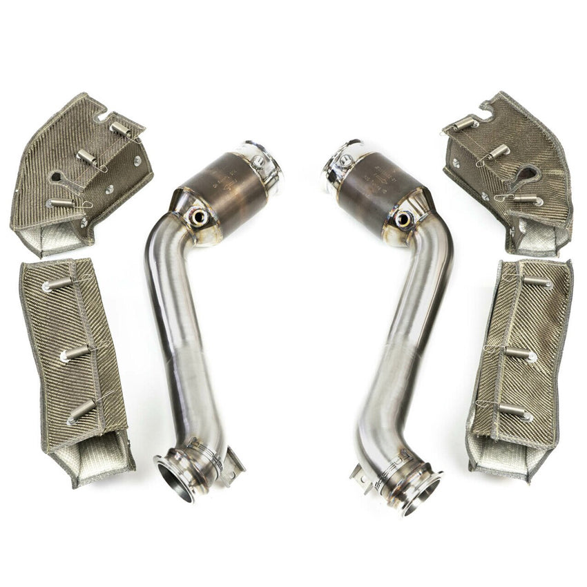 Fabspeed Cat Bypass Pipes for McLaren GT 2020-2021