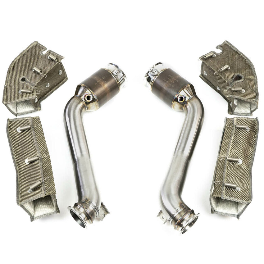 Fabspeed Cat Bypass Pipes for McLaren GT 2020-2021