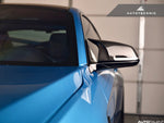 AutoTecknic Replacement Version II M-Inspired Dry Carbon Mirrors - BMW F3x 3/4-Series & M2 - autotalent