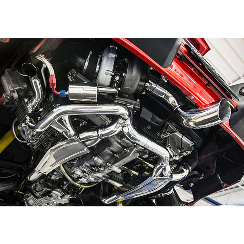 Fabspeed Sport Headers with Heat for Porsche 911 Turbo 930 1976-1989