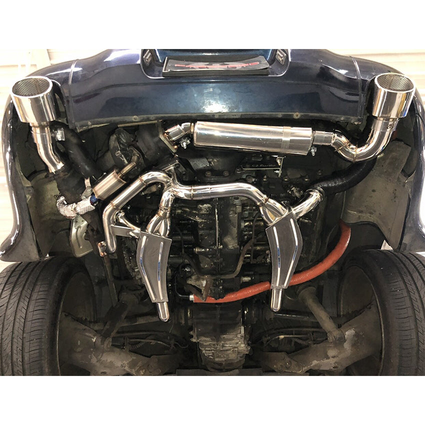 Fabspeed Sport Headers with Heat for Porsche 964 Turbo 965 1990-1994