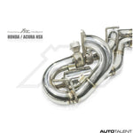 FI Exhaust Valvetronic Muffler For Honda NSX V6 2017-2018