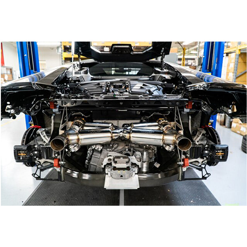 Fabspeed Valvetronic Dual Tone Supersport X-Pipe Exhaust System for Lamborghini Huracan Performante 2017-2019