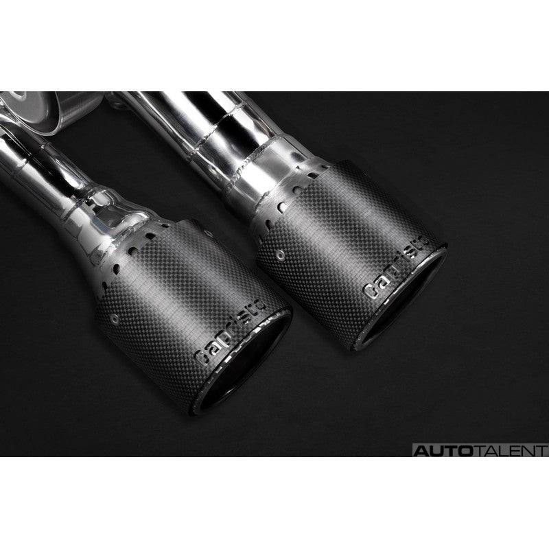 Capristo Exhaust Tips For Audi S8 D4 - AutoTalent