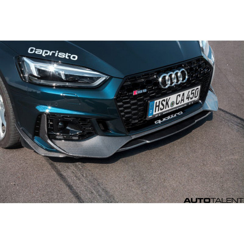 Capristo Aero Front Carbon Spoiler For Audi RS4 B9 - AutoTalent