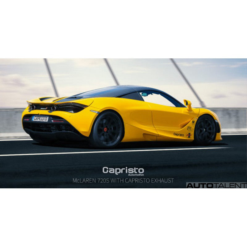 Capristo Exhaus Tailpipes For Mclaren 720S - AutoTalent
