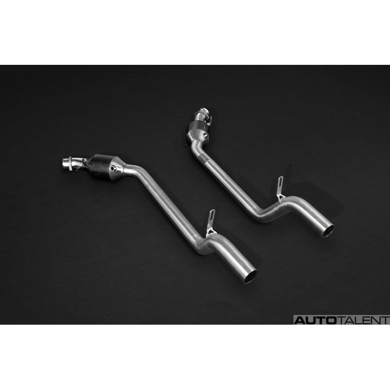 Capristo Exhaust Mid Pipe with Downpipe For Mercedes-Benz AMG SL63 - AutoTalent