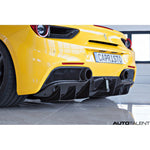 Capristo Aero Carbon Rear Diffuser For Ferrari 488 GTS - AutoTalent
