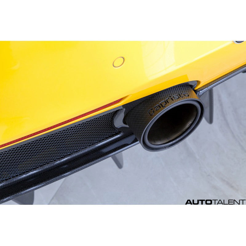Capristo Aero End Pipe Shells For Ferrari 488 GTB - AutoTalent