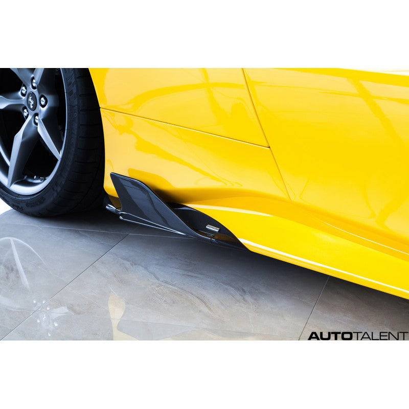 Capristo Carbon Side Fins For Ferrari 488 GTB - AutoTalent