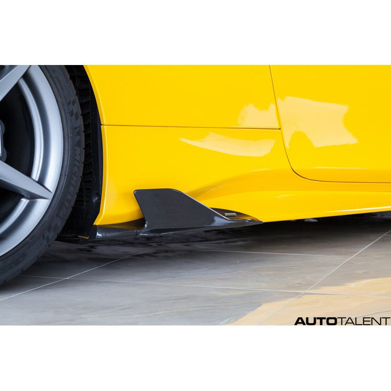 Capristo Aero Side Fins For Ferrari 488 GTS - AutoTalent