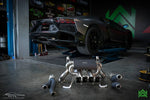 ARMYTRIX Black Coated Valvetronic Muffler Quad Tips For Lamborghini Aventador 2012-2016